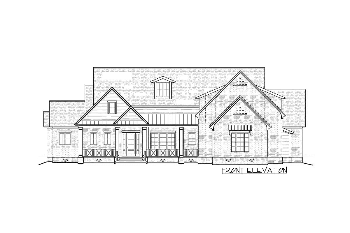 Plan 510019WDY: Flexible 3-Bed Farmhouse Plan with Impressive Features - Image #5 - Acadian, Country, European, Farmhouse, Louisiana-Style, Southern