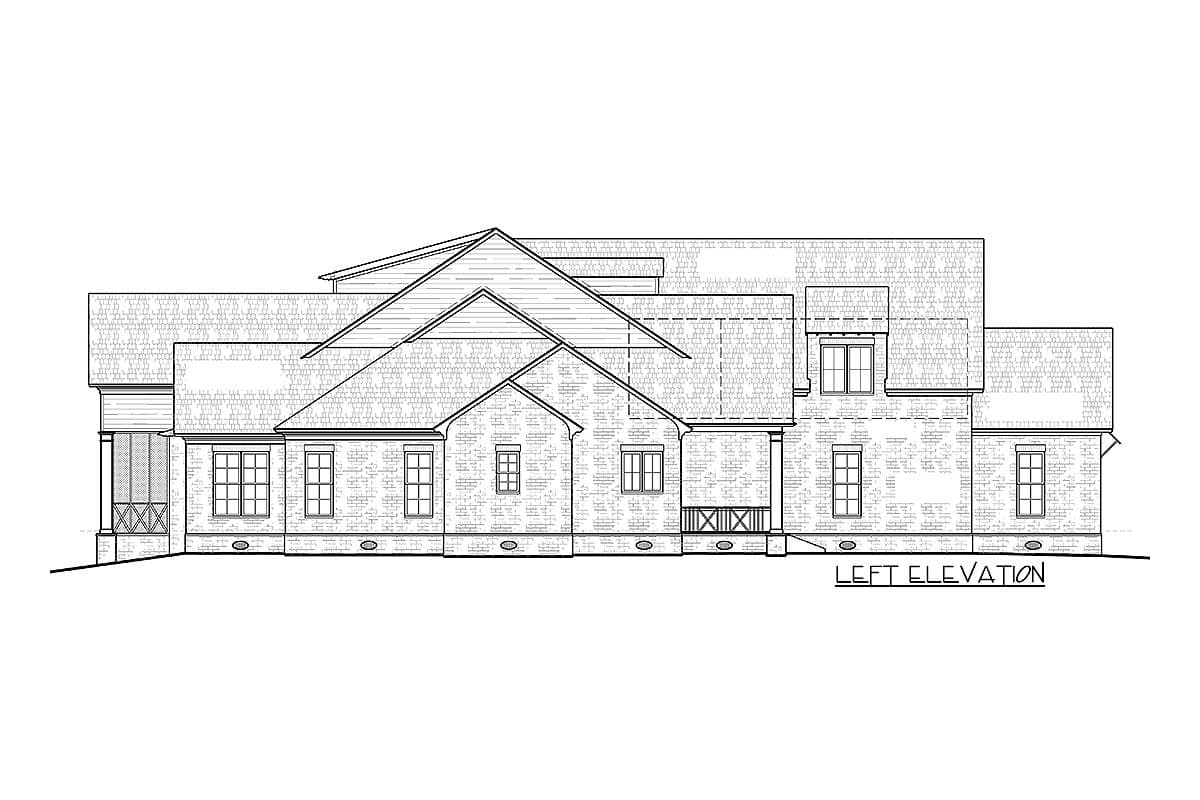 Plan 510019WDY: Flexible 3-Bed Farmhouse Plan with Impressive Features - Image #6 - Acadian, Country, European, Farmhouse, Louisiana-Style, Southern