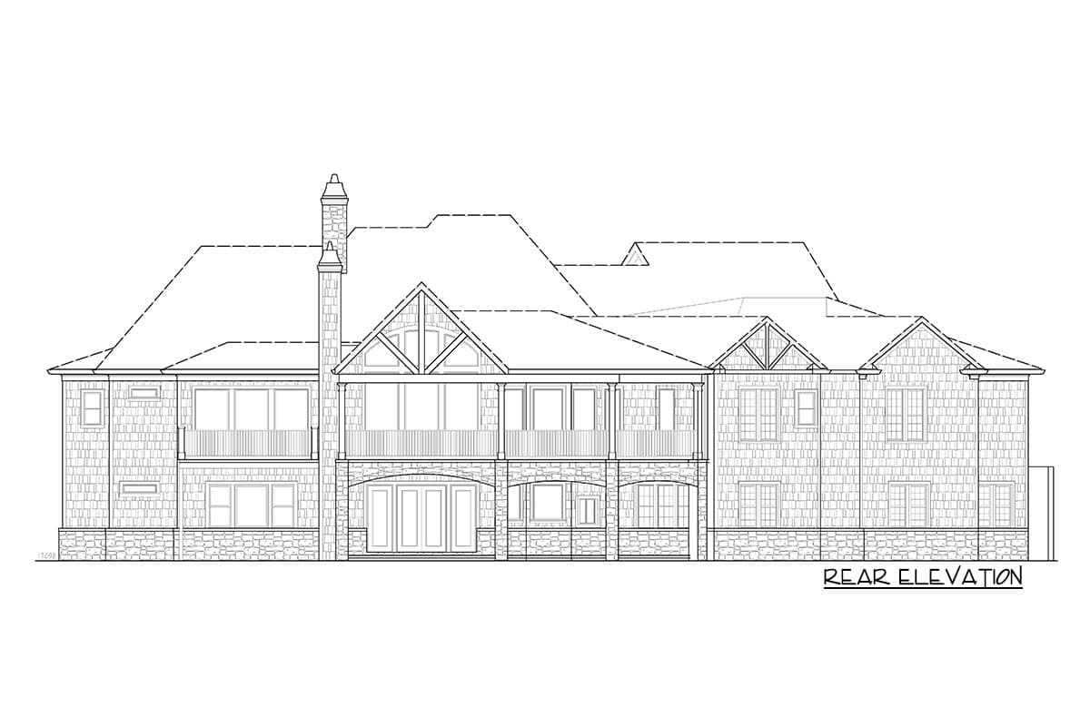 Plan 25637GE: Expandable Mountain Craftsman House Plan - 3773 Sq Ft - Image #7 - Craftsman, Mountain, Northwest, Rustic