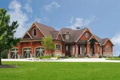 Expandable Mountain Craftsman House Plan - 3773 Sq Ft