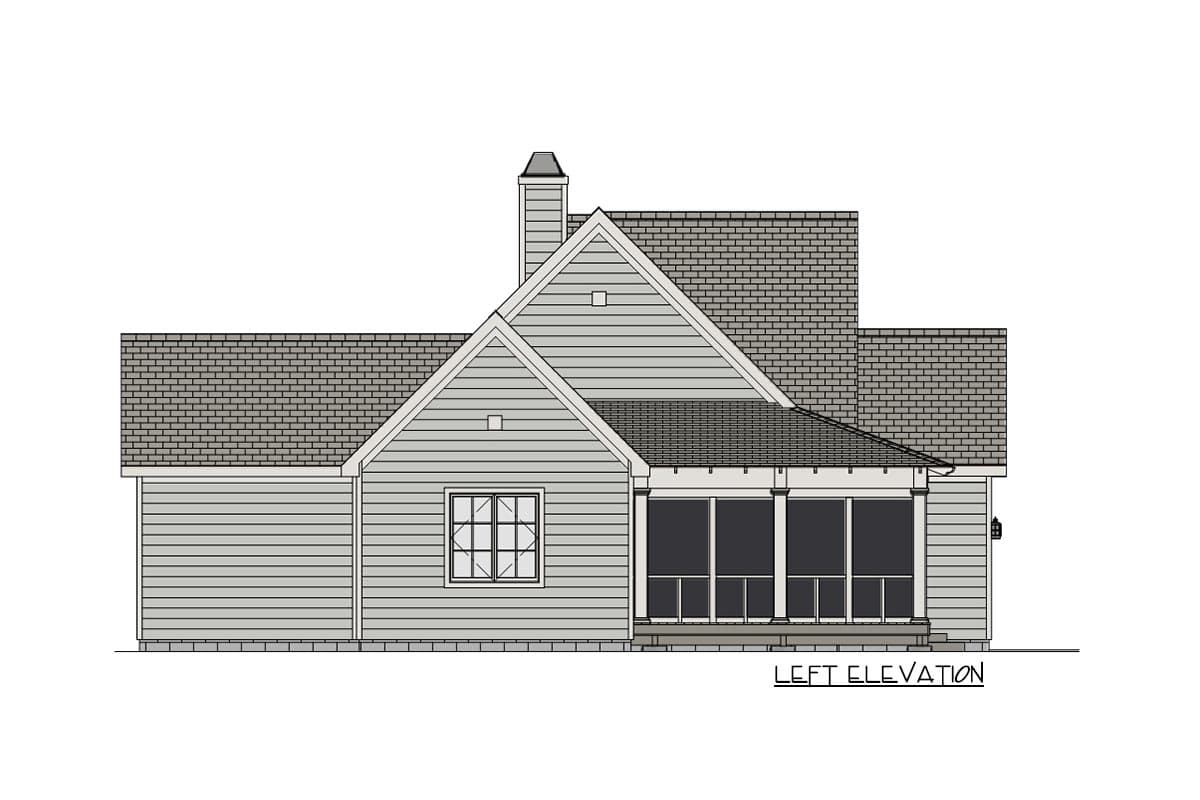 Plan 28923JJ: 3-Bed Farmhouse with Detached 2-Car Garage - Image #10 - Cottage, Country, Farmhouse, Modern Farmhouse, Ranch