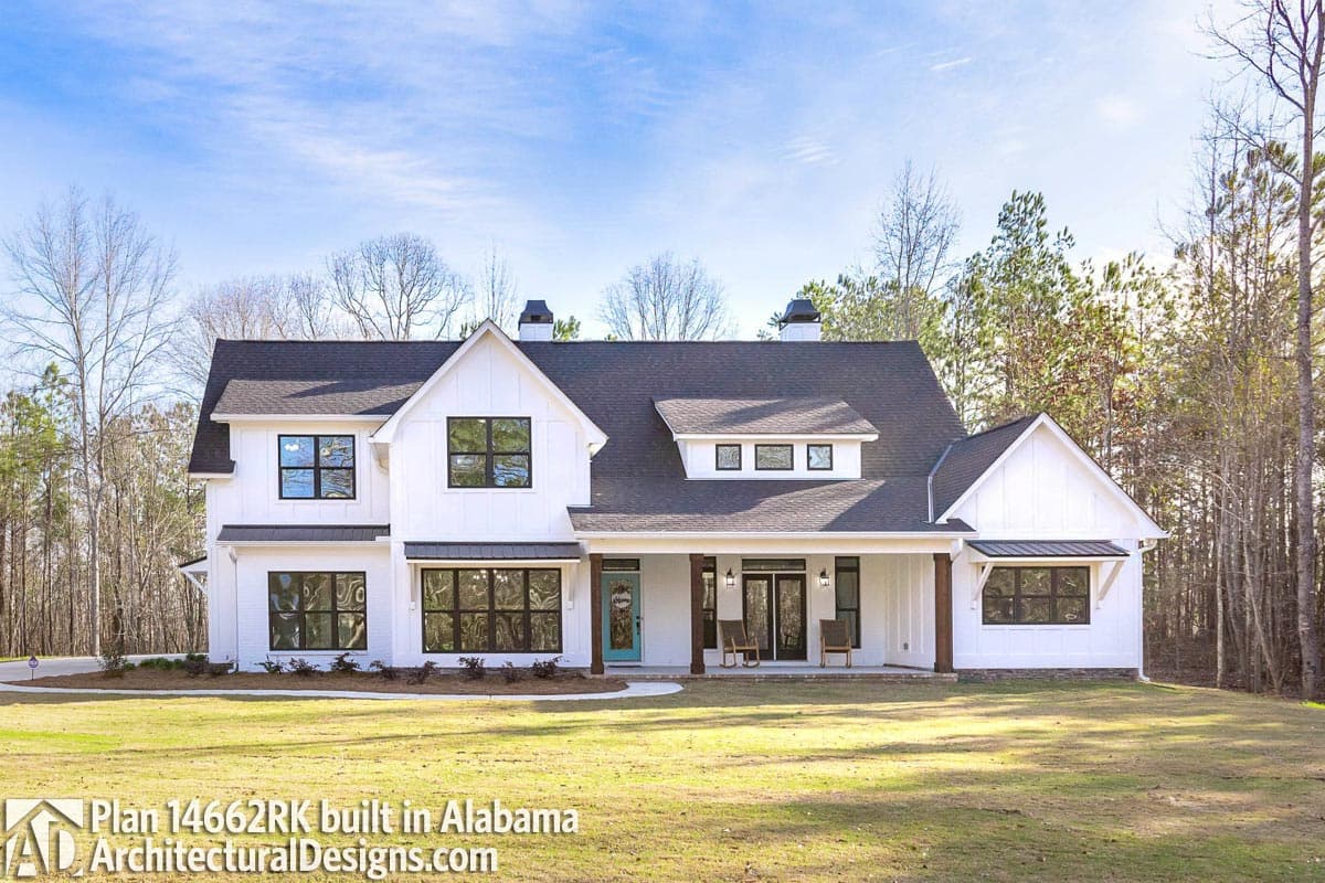 build gallery item - Modern Farmhouse Plan 14662RK Comes to Life in Alabama