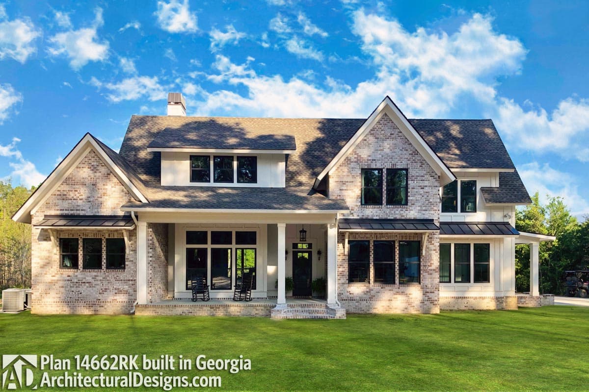 build gallery item - Modern Farmhouse Plan 14662RK Comes to Life in Minnesota