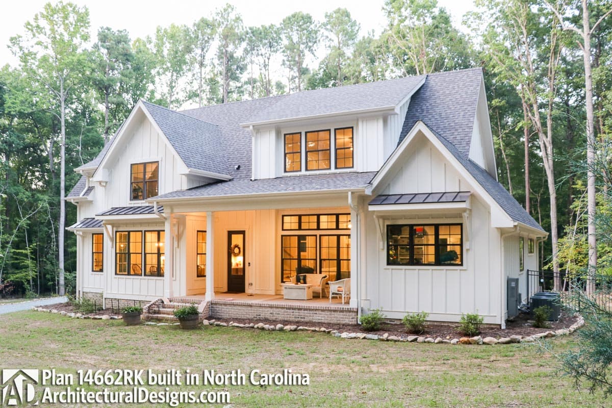 build gallery item - Modern Farmhouse Plan 14662RK Comes to Life in North Carolina