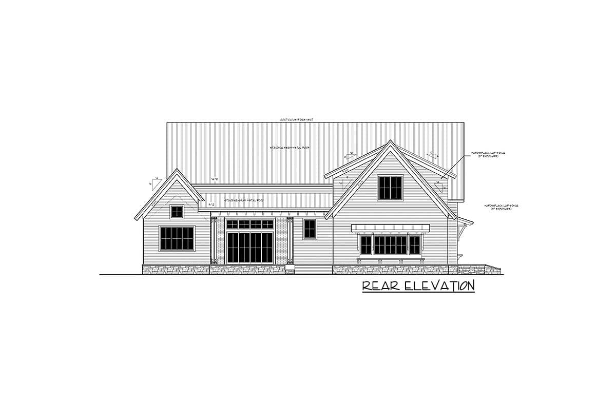Plan 14662RK: Modern Farmhouse Plan Rich with Features - 2886 Sq Ft - Image #38 - Country, Farmhouse, Modern Farmhouse, New American