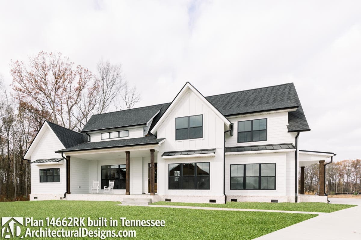 build gallery item - Modern Farmhouse Plan 14662RK Comes to Life in Tennessee (Again!)