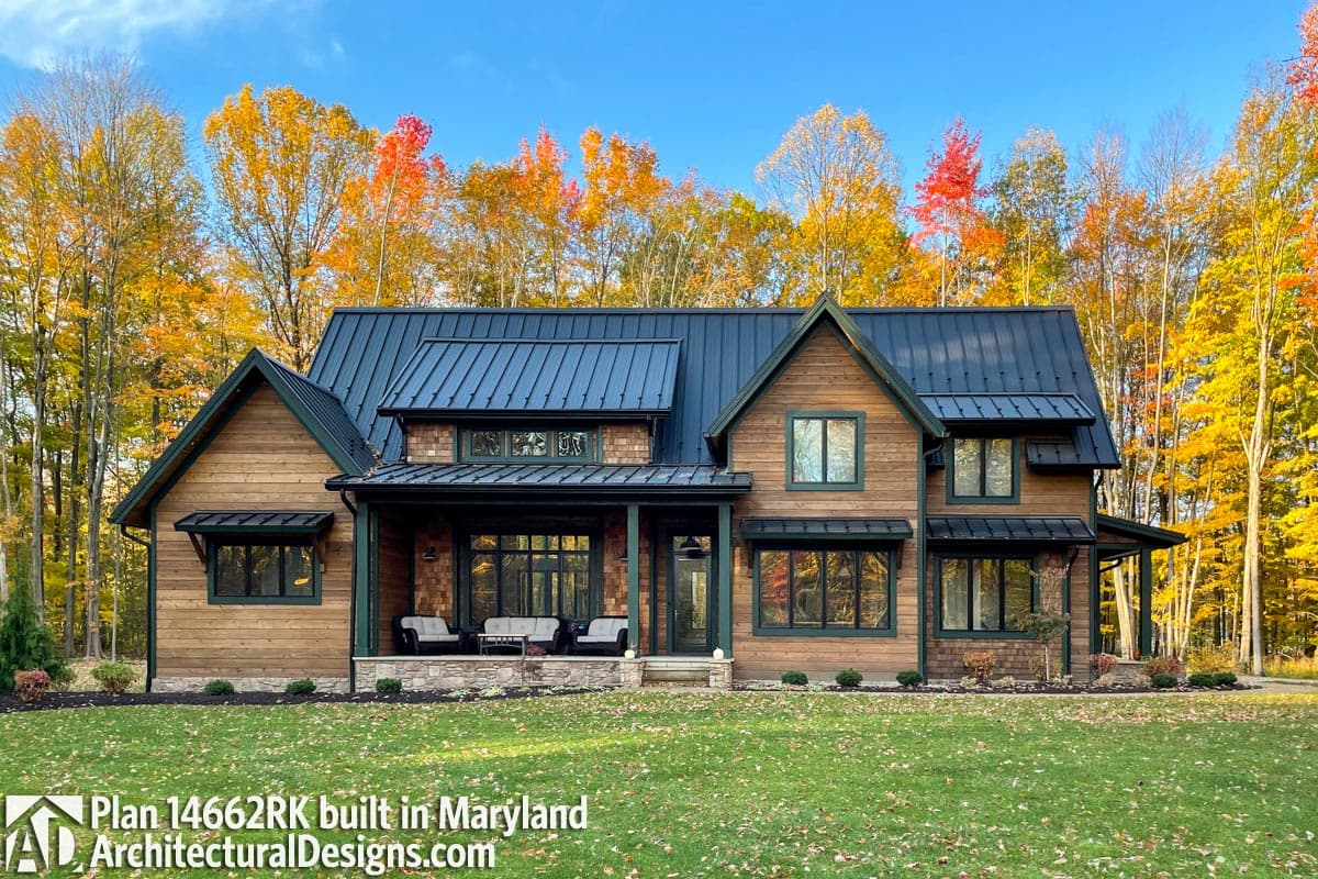 build gallery item - Modern Farmhouse Plan 14662RK Comes to Life in Maryland