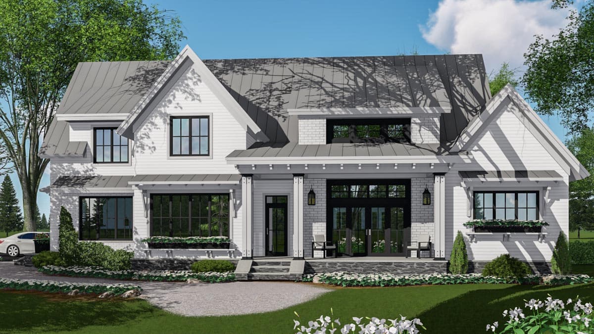 Plan 14662RK: Modern Farmhouse Plan Rich with Features - 2886 Sq Ft - Image #30 - Country, Farmhouse, Modern Farmhouse, New American