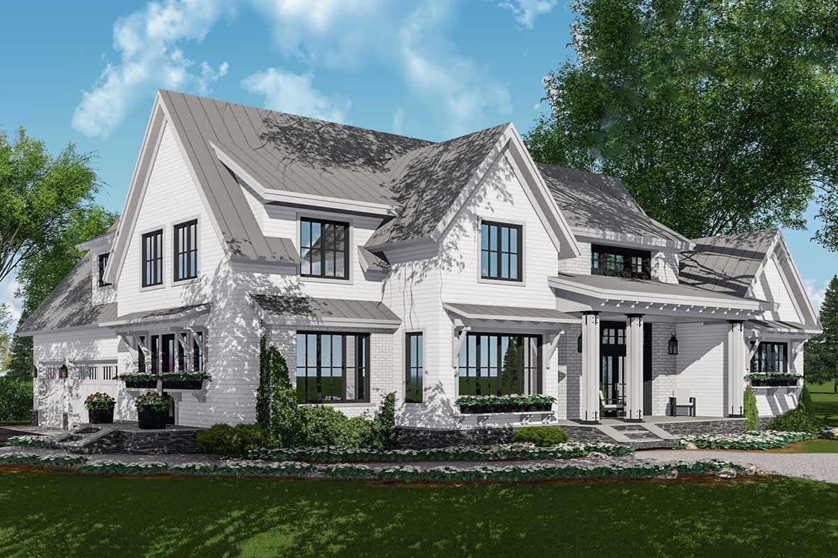 Plan 14662RK: Modern Farmhouse Plan Rich with Features - 2886 Sq Ft - Image #29 - Country, Farmhouse, Modern Farmhouse, New American