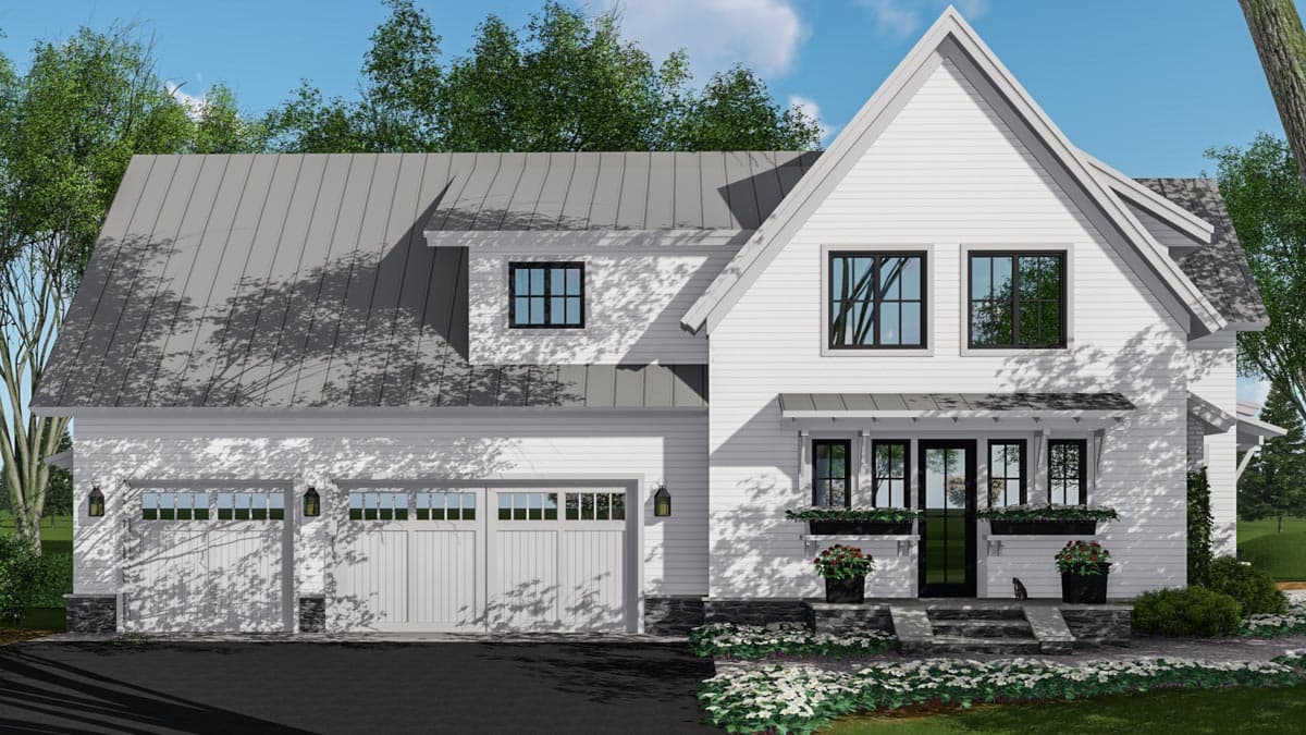 Plan 14662RK: Modern Farmhouse Plan Rich with Features - 2886 Sq Ft - Image #37 - Country, Farmhouse, Modern Farmhouse, New American