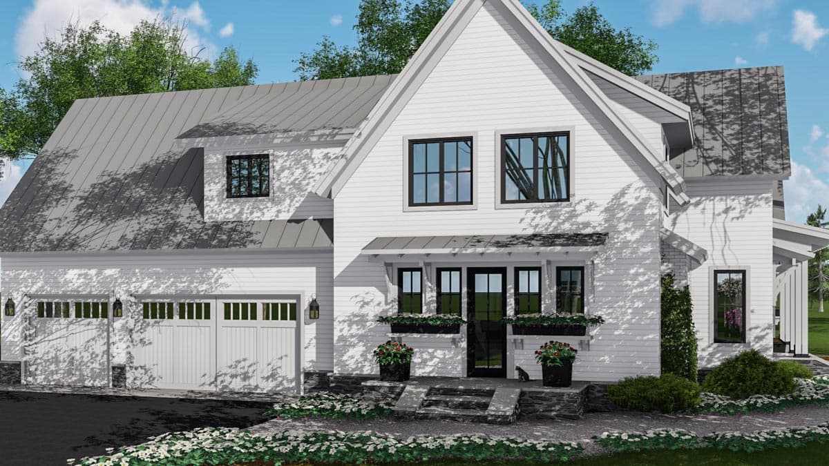 Plan 14662RK: Modern Farmhouse Plan Rich with Features - 2886 Sq Ft - Image #36 - Country, Farmhouse, Modern Farmhouse, New American