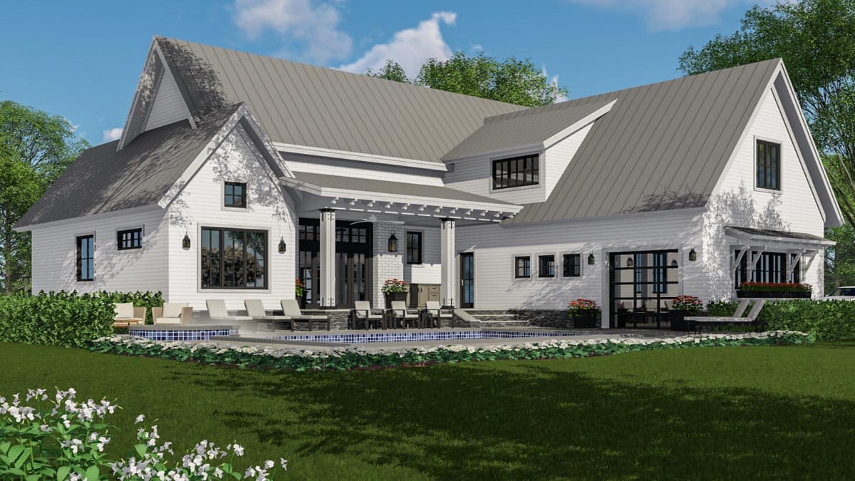 Plan 14662RK: Modern Farmhouse Plan Rich with Features - 2886 Sq Ft - Image #35 - Country, Farmhouse, Modern Farmhouse, New American