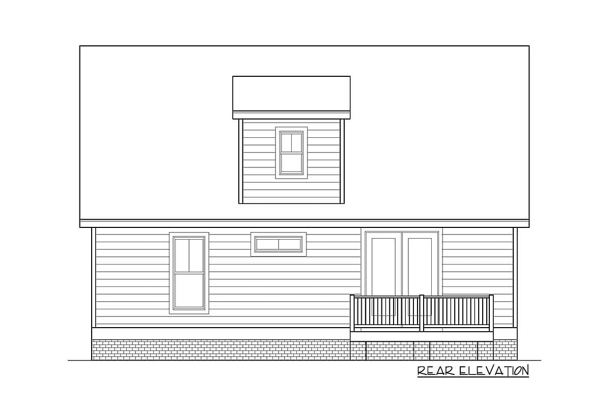 Plan 500033VV: Modern Country Victorian House Plan with Upstairs Play Cave - Image #9 - Cottage, Country, Farmhouse, New American, Traditional, Victorian