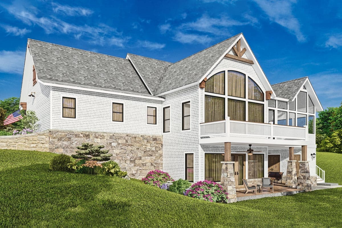 Plan 25638GE: Flexible Craftsman Cottage Home Plan - 2510 Sq Ft - Image #8 - Cottage, Craftsman, Mountain, Vacation