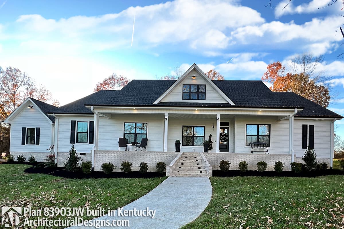 Plan 83903JW: One Level Country House Plan - 2677 Sq Ft - Image #4 - Country, Farmhouse, Ranch, Southern