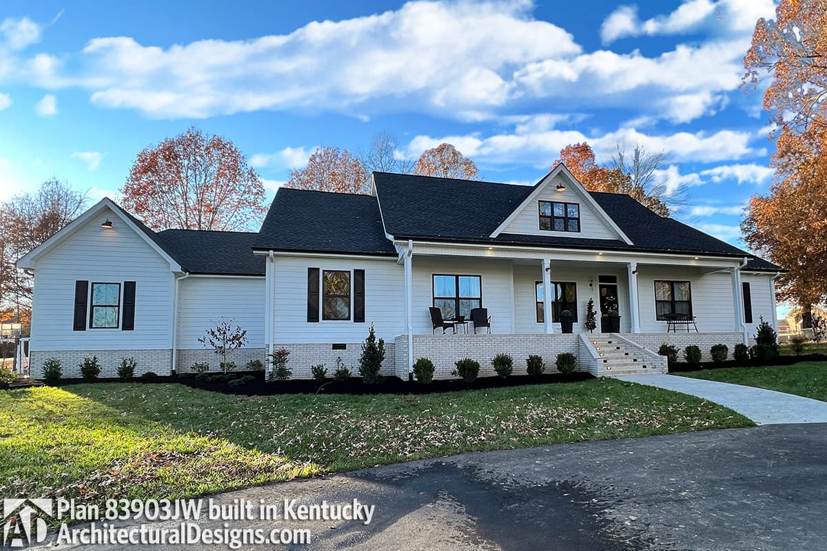 build gallery item - House Plan 83903JW Comes to Life in Kentucky