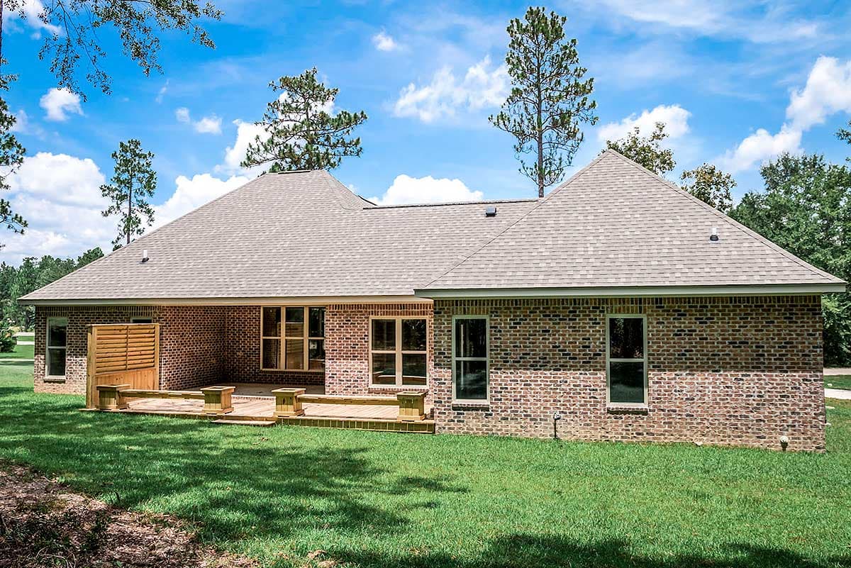 Plan 51775HZ: Three Bed Craftsman House Plan with Optional Bonus Room - 2239 Sq Ft - Image #9 - Craftsman, Traditional