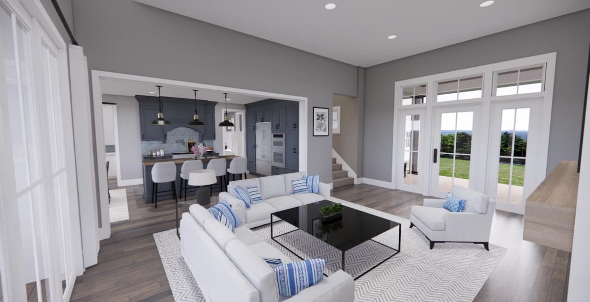 Plan 14663RK: Modern Farmhouse Plan with 3-Beds Down and Bonus Over Garage - 2125 Sq Ft - Image #23 - Country, Farmhouse, Modern Farmhouse, New American