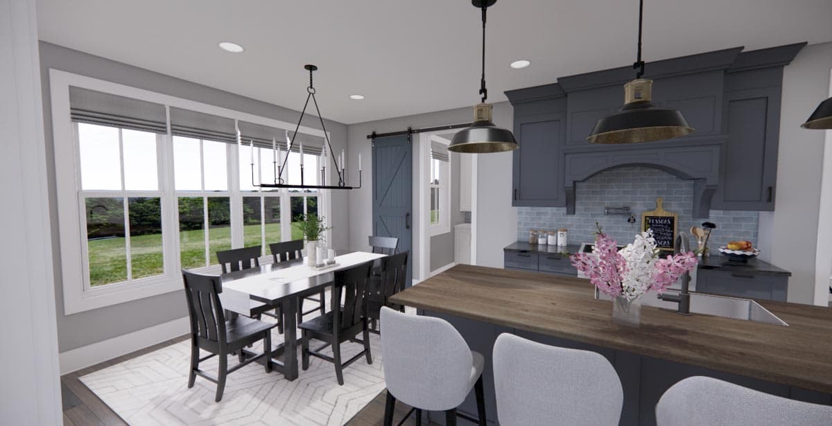 Plan 14663RK: Modern Farmhouse Plan with 3-Beds Down and Bonus Over Garage - 2125 Sq Ft - Image #25 - Country, Farmhouse, Modern Farmhouse, New American