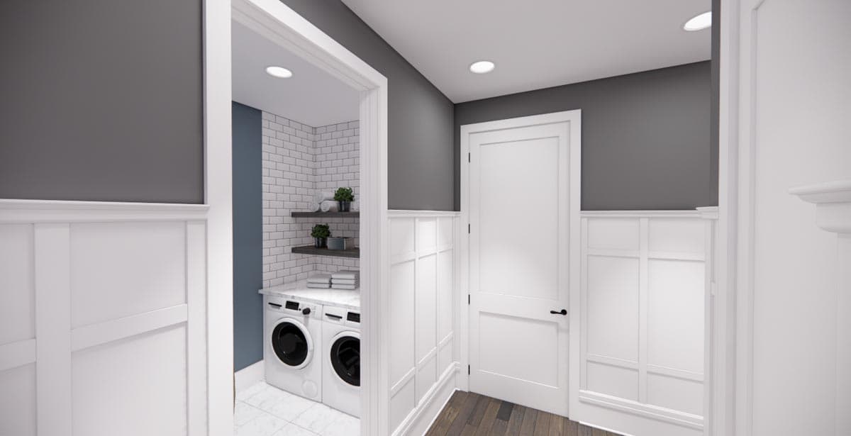 Plan 14663RK: Modern Farmhouse Plan with 3-Beds Down and Bonus Over Garage - 2125 Sq Ft - Image #33 - Country, Farmhouse, Modern Farmhouse, New American