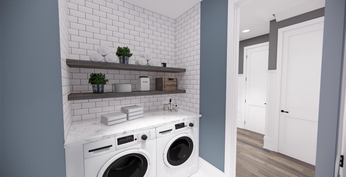 Plan 14663RK: Modern Farmhouse Plan with 3-Beds Down and Bonus Over Garage - 2125 Sq Ft - Image #34 - Country, Farmhouse, Modern Farmhouse, New American