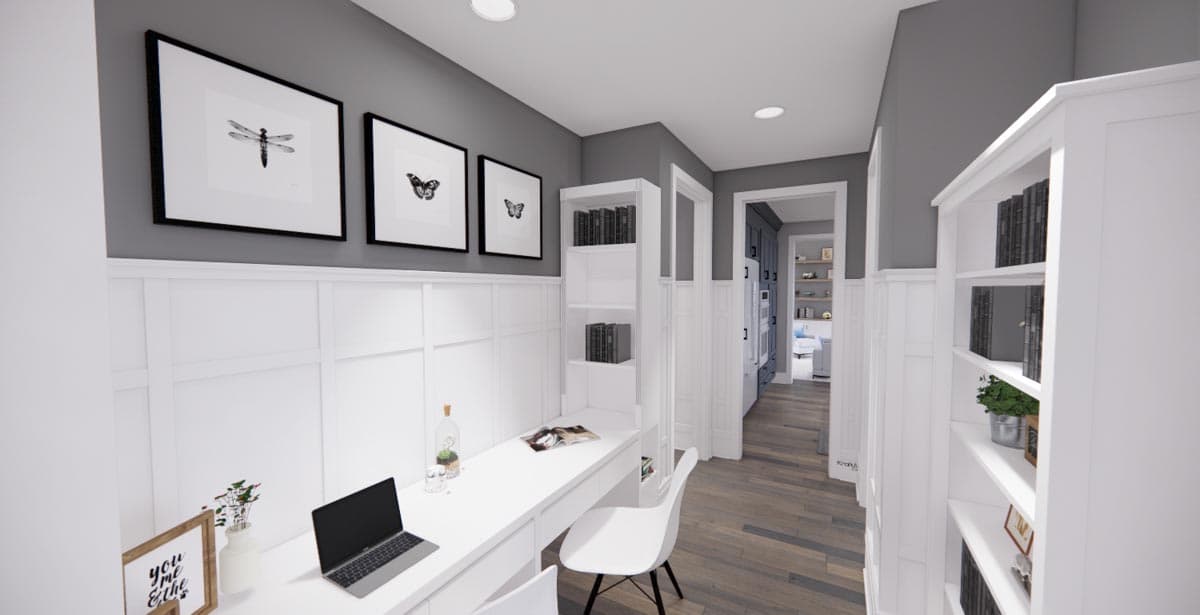 Plan 14663RK: Modern Farmhouse Plan with 3-Beds Down and Bonus Over Garage - 2125 Sq Ft - Image #35 - Country, Farmhouse, Modern Farmhouse, New American