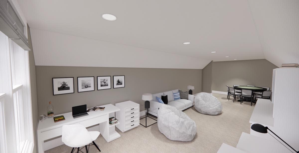 Plan 14663RK: Modern Farmhouse Plan with 3-Beds Down and Bonus Over Garage - 2125 Sq Ft - Image #48 - Country, Farmhouse, Modern Farmhouse, New American