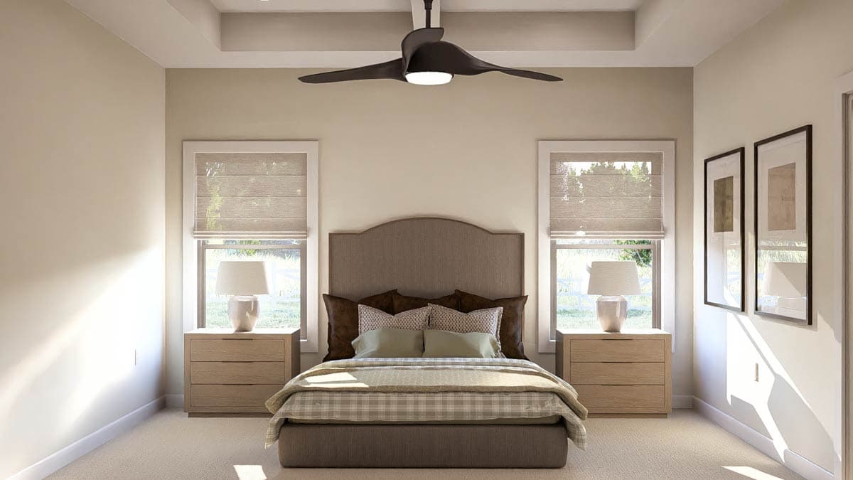 Plan 62730DJ: One-Story Modern Farmhouse Plan with Vaulted Great Room - 1906 Sq Ft - Image #8 - Country, Farmhouse