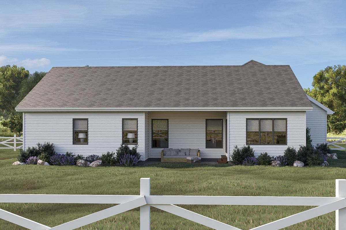 Plan 62730DJ: One-Story Modern Farmhouse Plan with Vaulted Great Room - 1906 Sq Ft - Image #13 - Country, Farmhouse