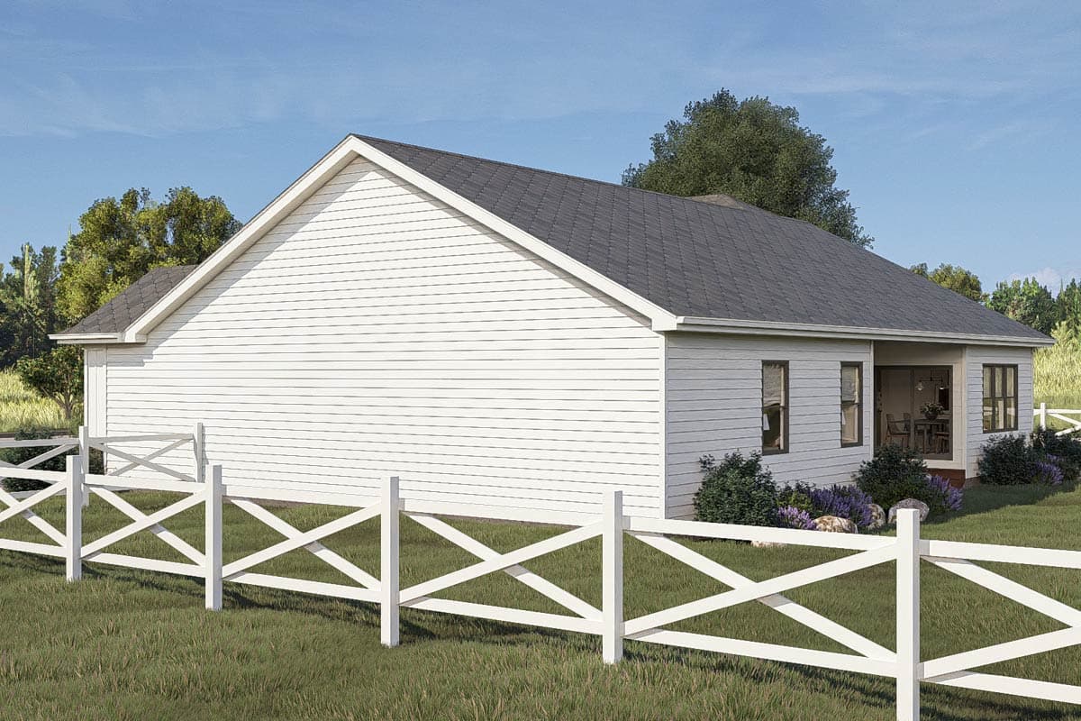 Plan 62730DJ: One-Story Modern Farmhouse Plan with Vaulted Great Room - 1906 Sq Ft - Image #14 - Country, Farmhouse