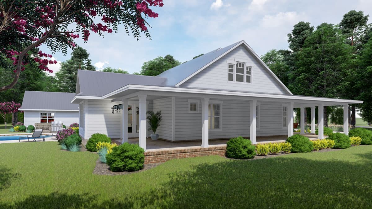 Plan 16901WG: Modern Farmhouse Plan with Wraparound Porch and Bonus Room - Image #11 - Country, Farmhouse, Modern Farmhouse, Southern