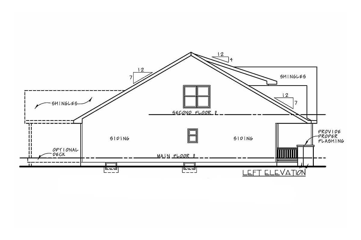 Plan 42519DB: 3-Bed Craftsman House Plan with Two Master Suites - 2232 Sq Ft - Image #4 - Craftsman, Traditional