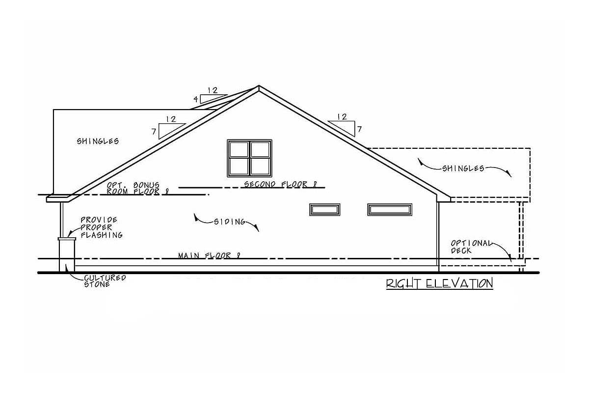 Plan 42519DB: 3-Bed Craftsman House Plan with Two Master Suites - 2232 Sq Ft - Image #6 - Craftsman, Traditional
