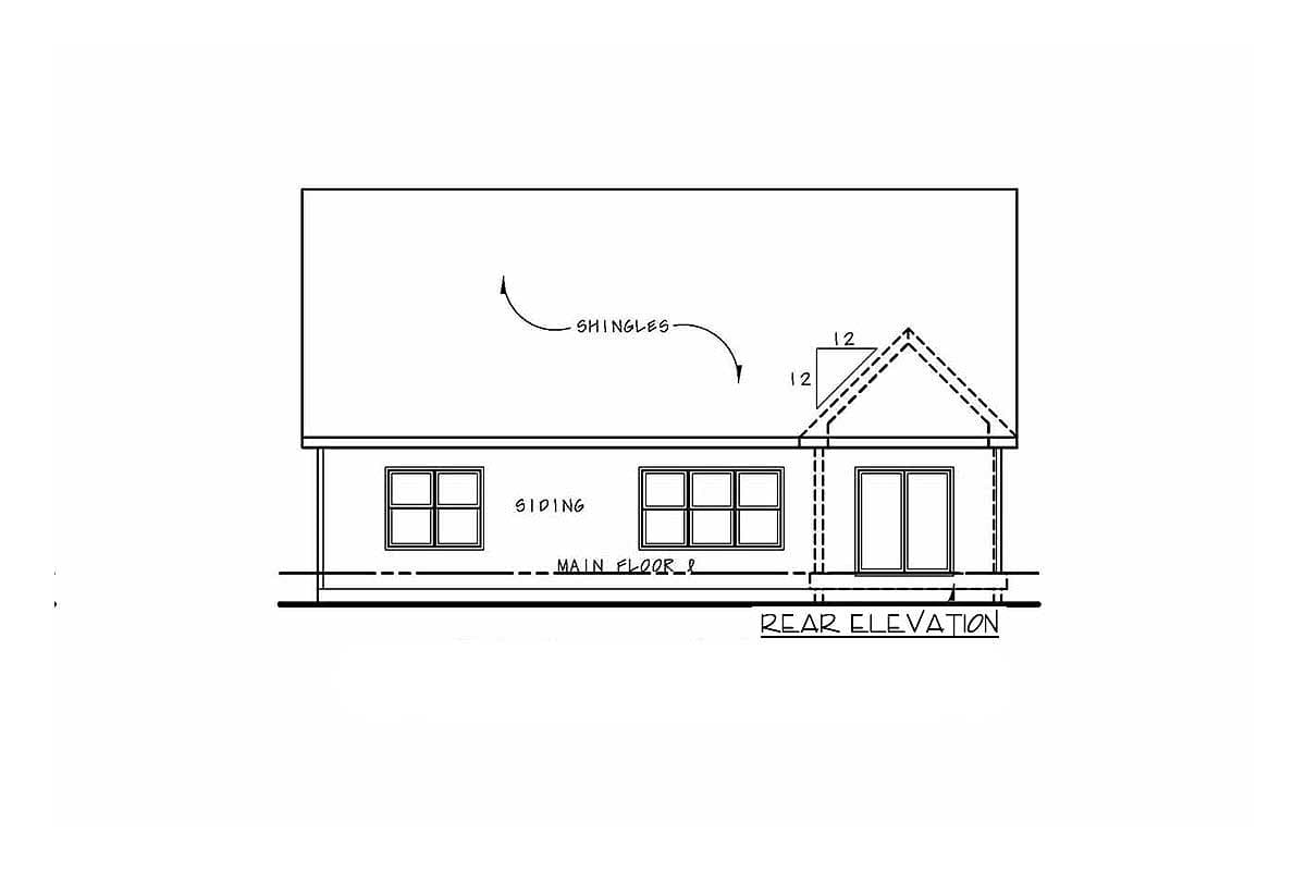 Plan 42519DB: 3-Bed Craftsman House Plan with Two Master Suites - 2232 Sq Ft - Image #5 - Craftsman, Traditional