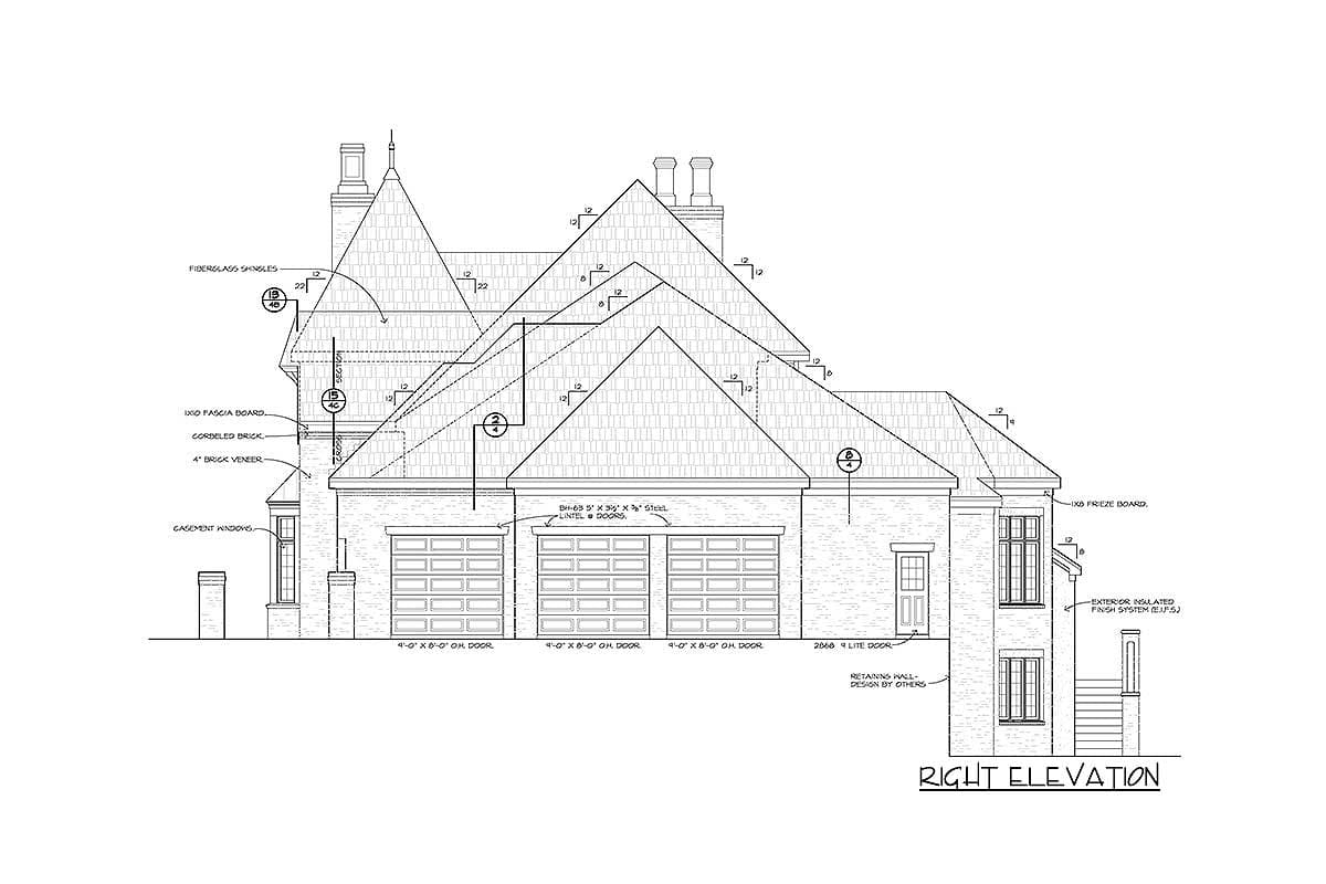 Plan 42522DB: A Castle of Your Own - Image #10 - European, French Country