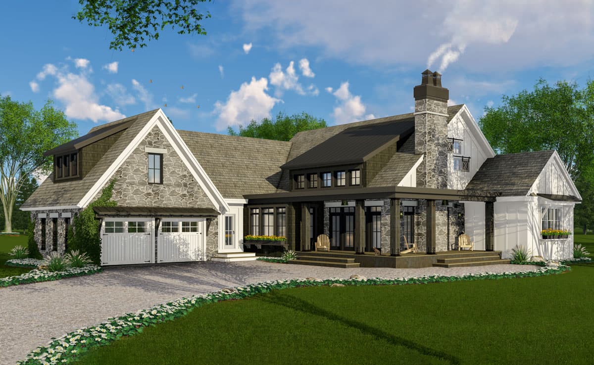 Plan 14664RK: Modern Farmhouse Perfection with Rustic Charm - Image #4 - Cottage, Country, Farmhouse, Modern Farmhouse, New American, Rustic