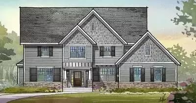 Classic 2-Story House Plan with Simple Styling