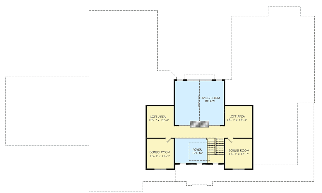 Plan 77636FB: Craftsman home with Spectacular Master Suite - Floor Plan - Bonus Level - Craftsman, Northwest