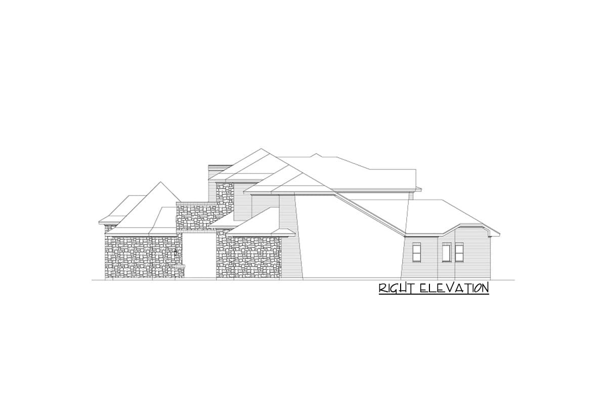 Plan 36548TX: Grand Hill Country House Plan - Image #49 - European