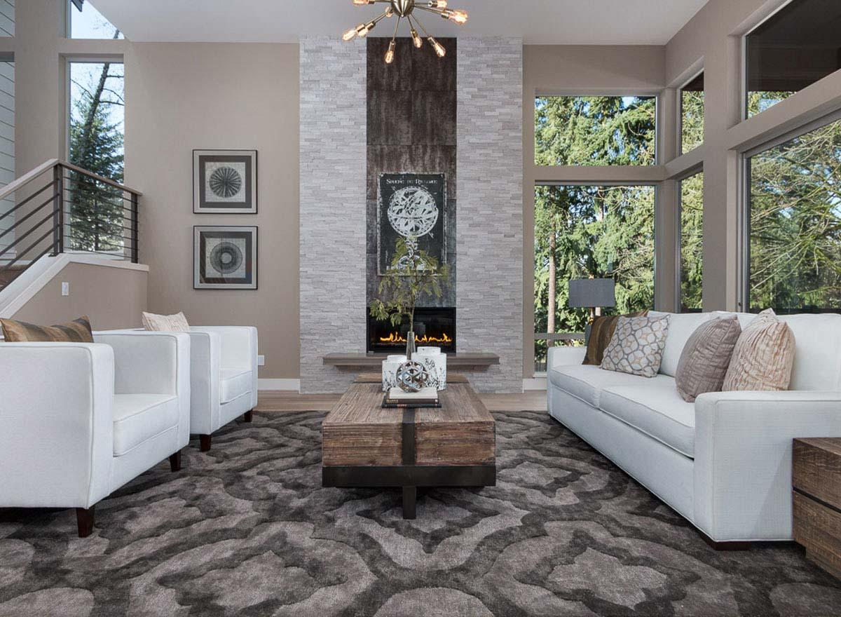 Plan 23763JD: Contemporary House Plan with Outdoor Living Room - Image #7 - Contemporary, Modern, Northwest