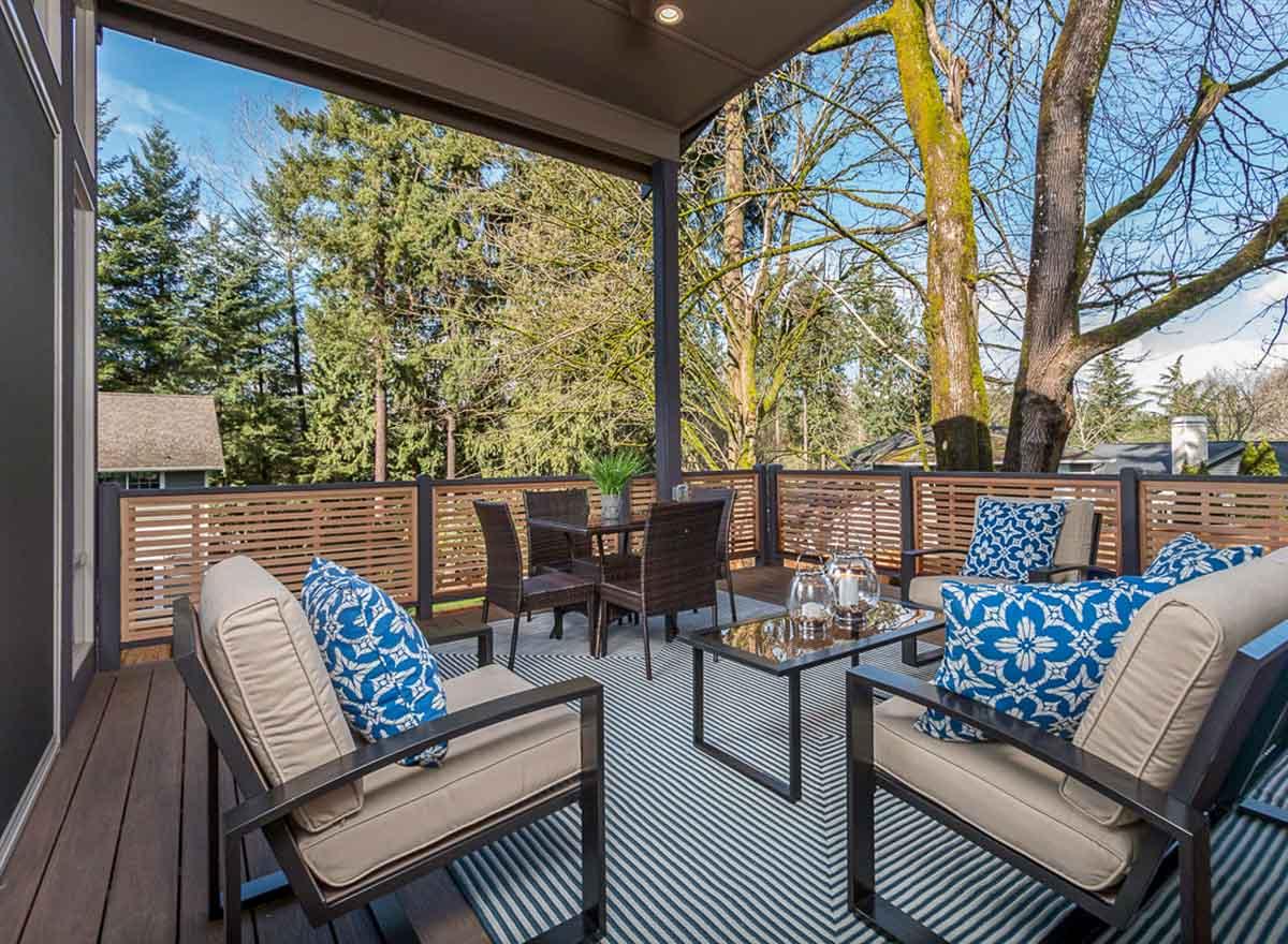 Plan 23763JD: Contemporary House Plan with Outdoor Living Room - Image #17 - Contemporary, Modern, Northwest