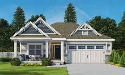 3-Bed Craftsman Cottage House Plan