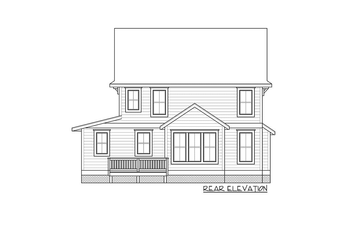 Plan 500041VV: Master Up 4-Bed Farmhouse Plan - Image #12 - Cottage, Country, Farmhouse, Modern Farmhouse, Traditional