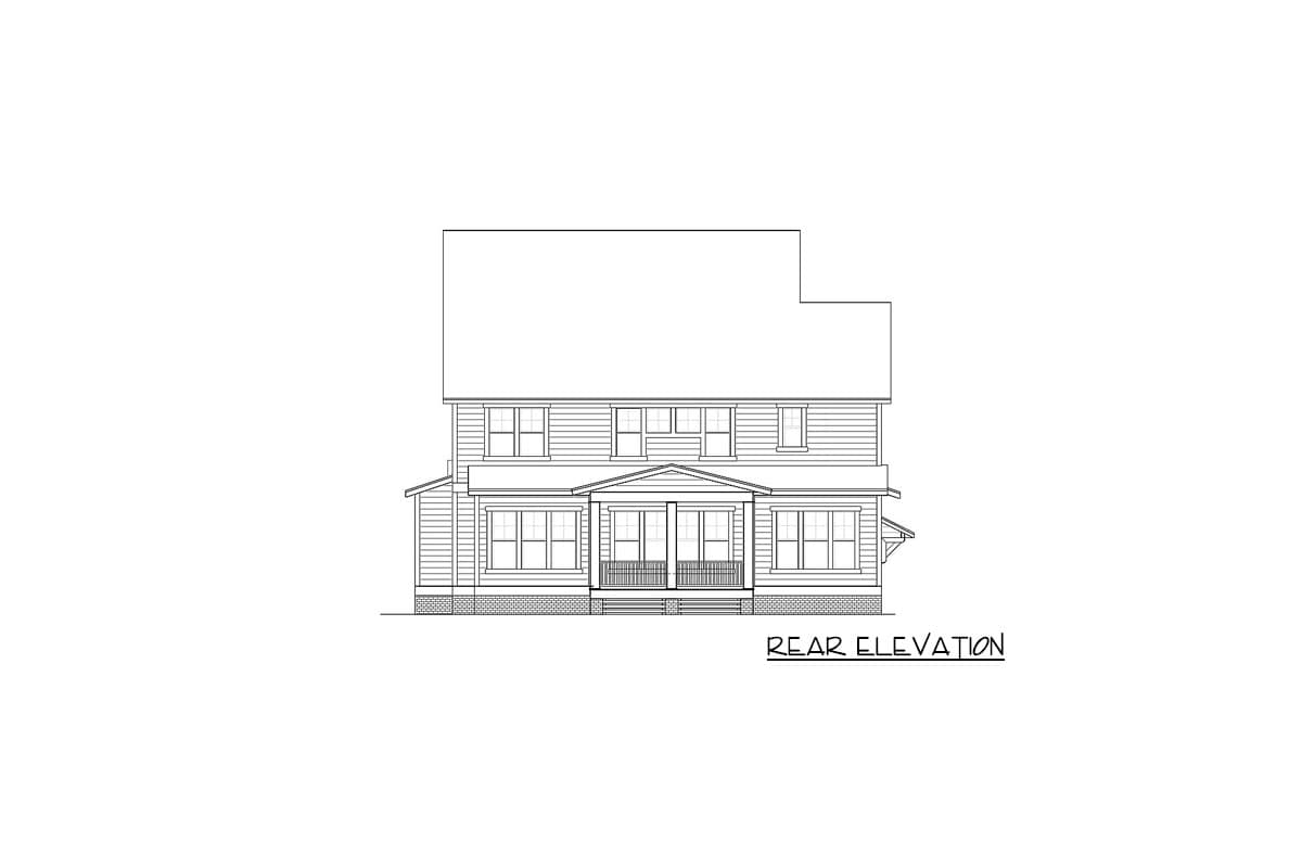 Plan 500040VV: Exciting Craftsman with Flex Room and Attic Expansion - 3732 Sq Ft - Image #10 - Country, Craftsman, New American, Northwest