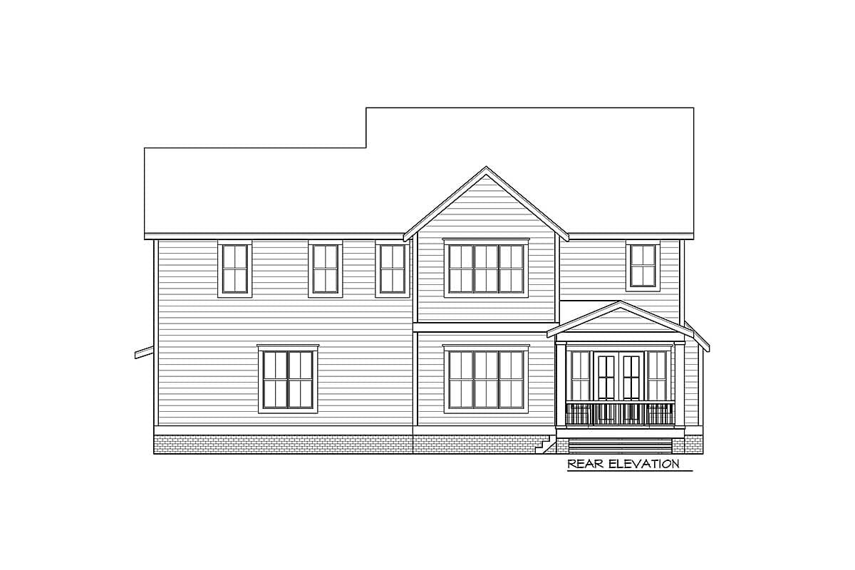 Plan 500037VV: 4-Bedroom Modern Farmhouse Loaded with Curb Appeal - 3186 Sq Ft - Image #14 - Country, Craftsman, Farmhouse, Modern Farmhouse, New American, Northwest