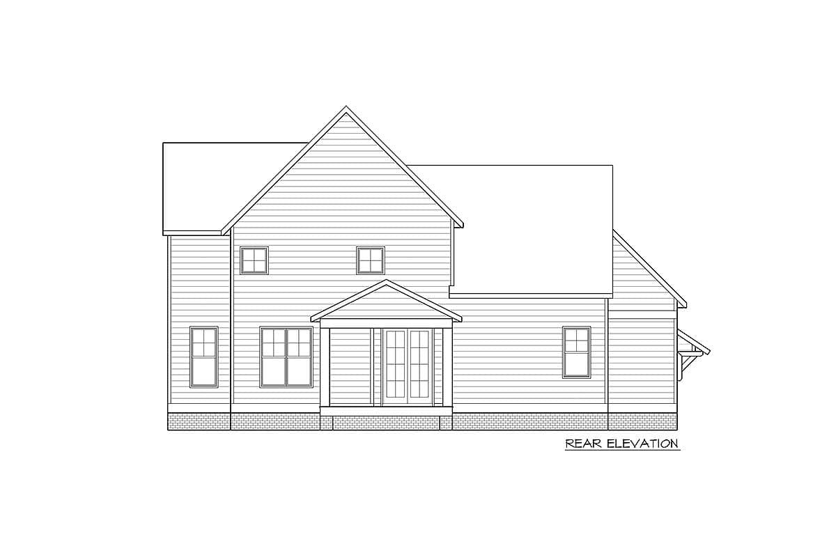 Plan 500042VV: Exclusive Craftsman with First Floor Guest Suite and Optional Fifth Bedroom - 3279 Sq Ft - Image #10 - Craftsman, Farmhouse, Northwest