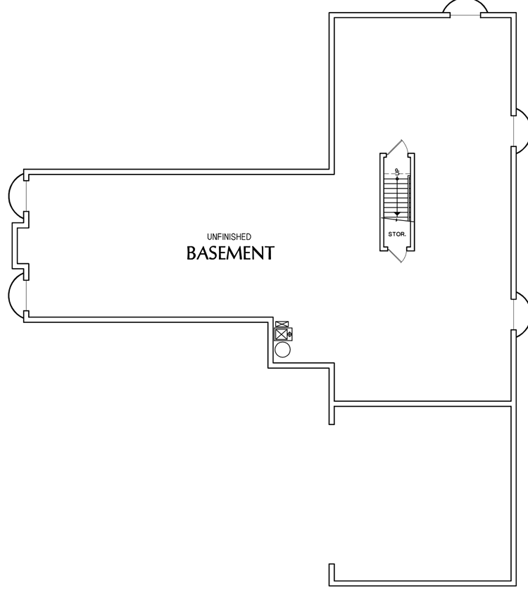 Plan 69663AM: Sleek 3-Bedroom Modern House Plan - Floor Plan - Unfinished Basement - Mid Century Modern, Modern, Northwest, Ranch