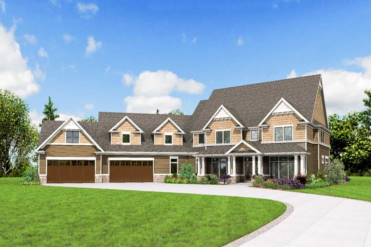 Plan 69665AM: Feature Packed 5-Bed Craftsman House Plan  - Image #34 - Craftsman, Northwest, Traditional