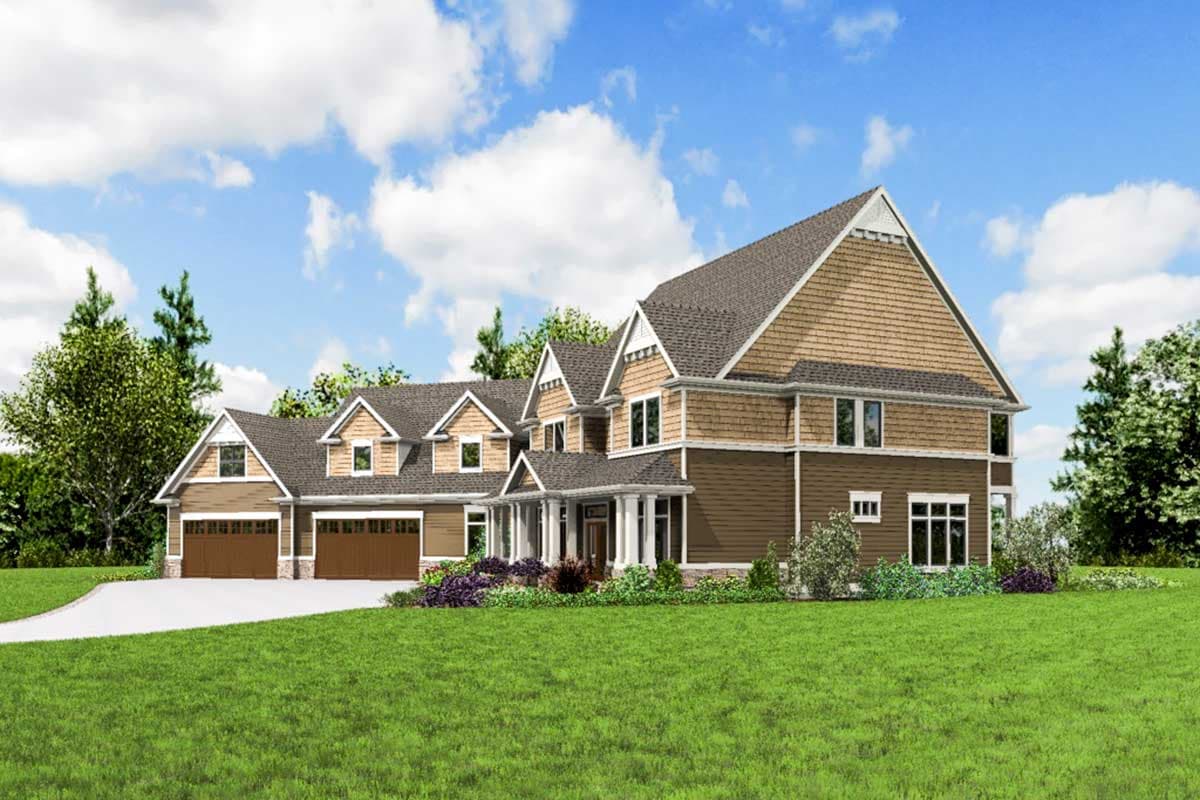 Plan 69665AM: Feature Packed 5-Bed Craftsman House Plan  - Image #43 - Craftsman, Northwest, Traditional