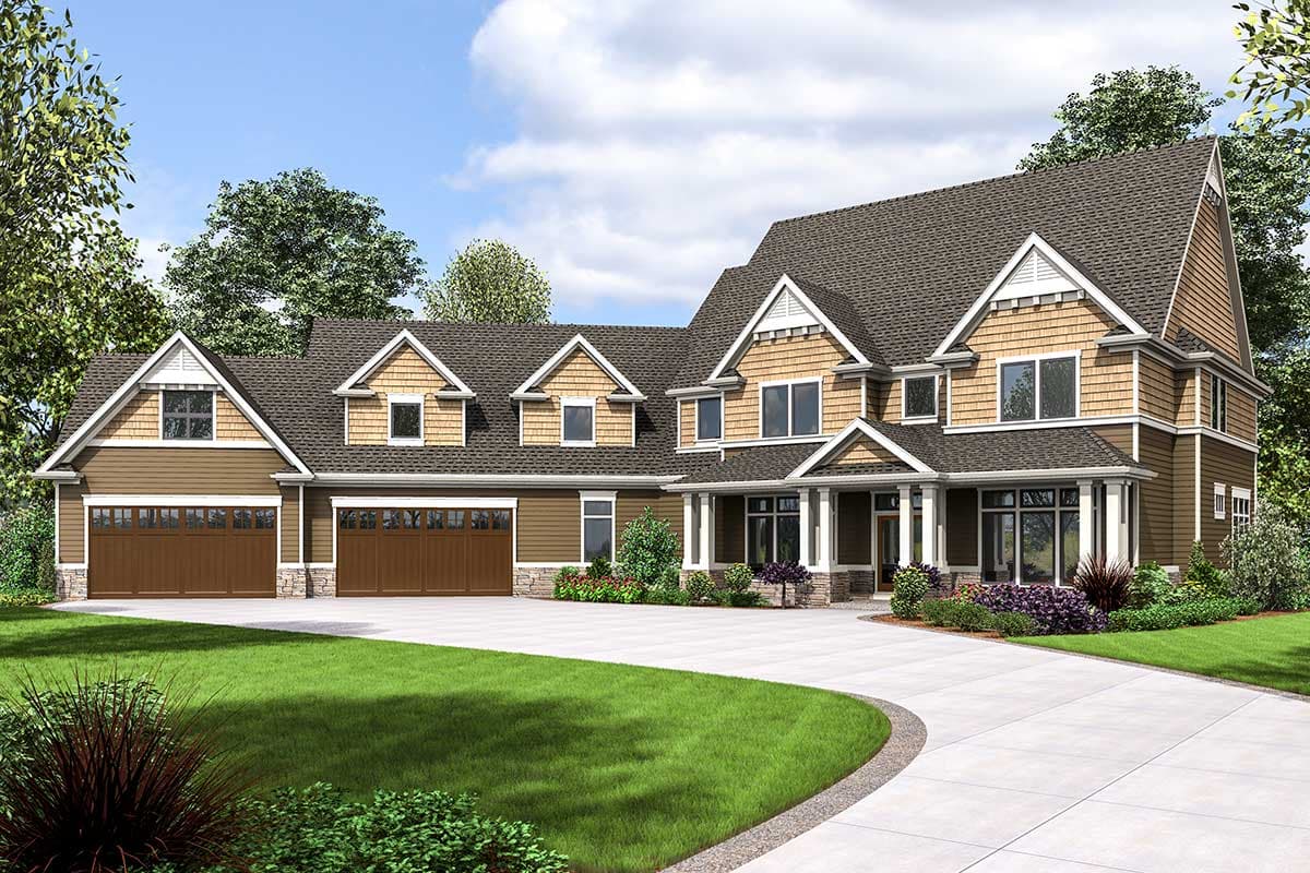 Plan 69665AM: Feature Packed 5-Bed Craftsman House Plan  - Image #32 - Craftsman, Northwest, Traditional
